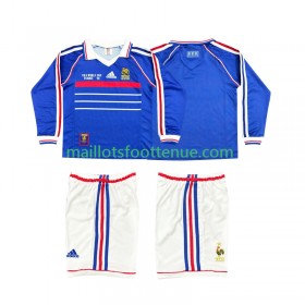 Maillot/Tenue France Retro Enfant Domicile 1998 Manche Longue